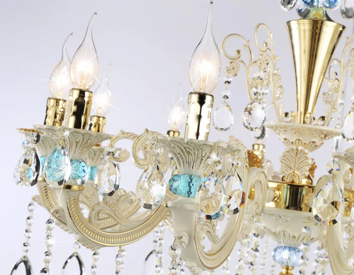 Подвесная люстра с хрусталем Ambrella light TR4929