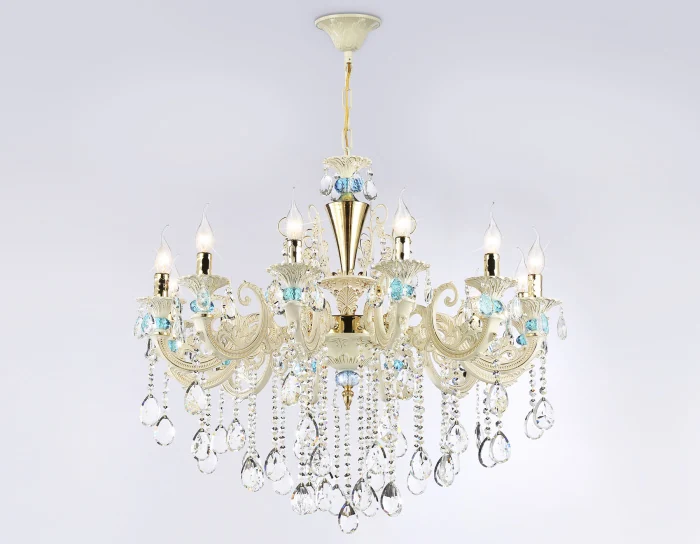 Подвесная люстра с хрусталем Ambrella light TR4929