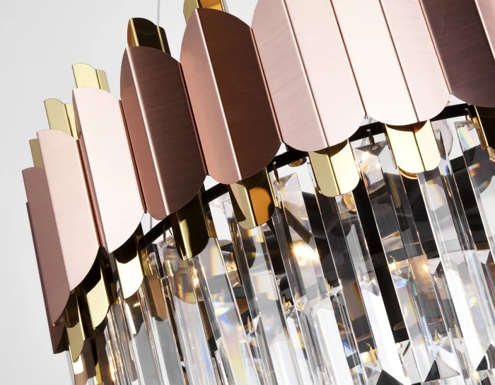 Подвесная люстра с хрусталем Ambrella light TR5290