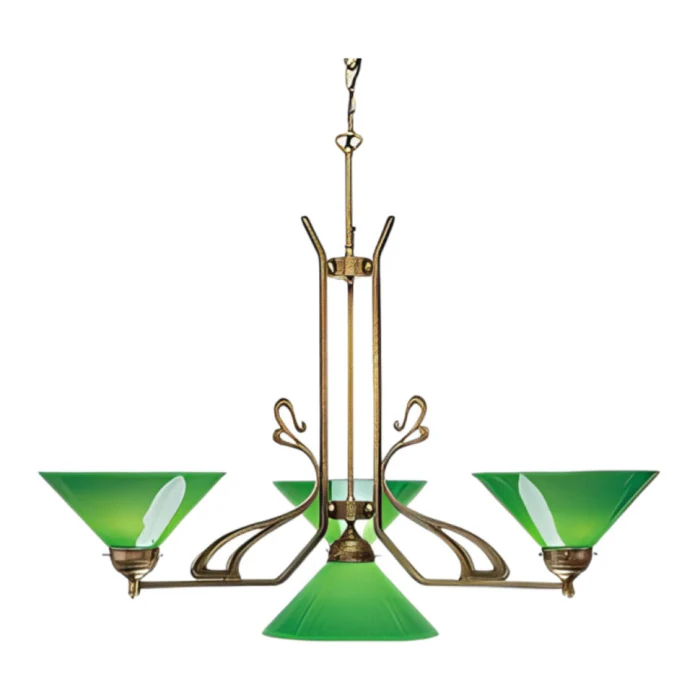 Подвесная люстра Berliner Messinglampen D46-70grB