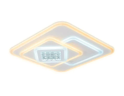 Потолочный светодиодный светильник с хрусталем Ambrella light FA255