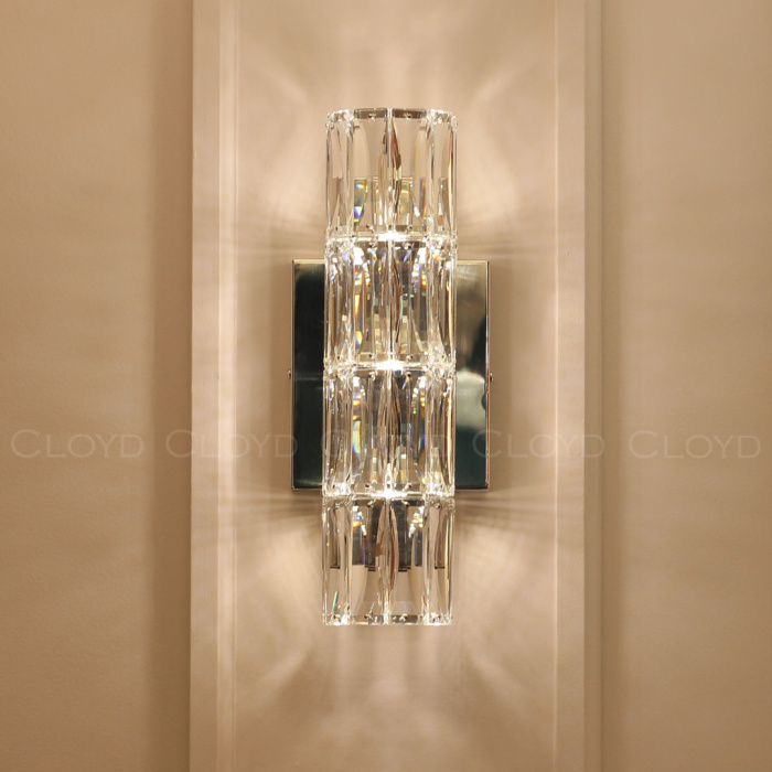 Бра Cloyd EPICURE W3 / выс. 30 см - хром (арт.20260)