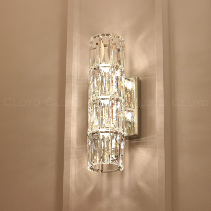 Бра Cloyd EPICURE W3 / выс. 30 см - хром (арт.20260)