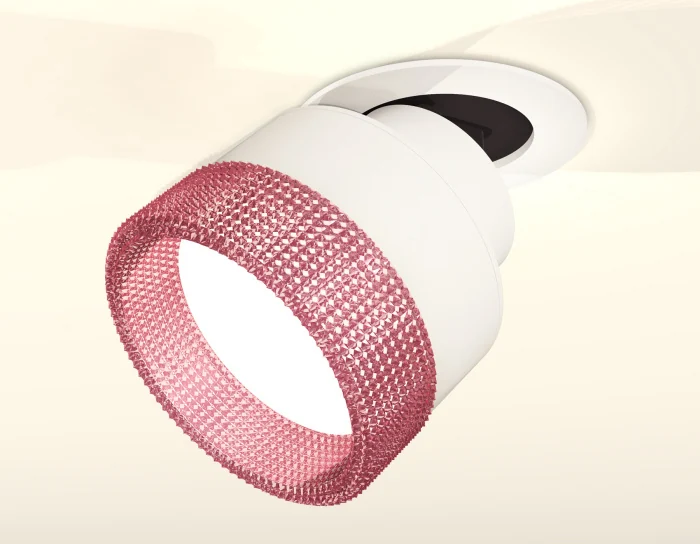 Комплект встраиваемого поворотного светильника с композитным хрусталем Ambrella light XM8101542