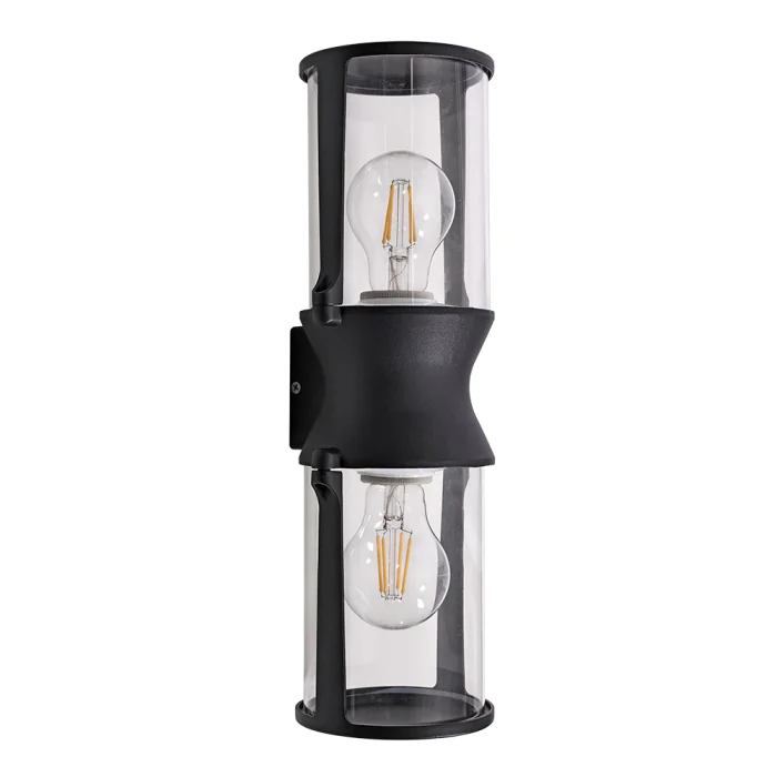 Уличный настенный светильник Arte Lamp MINCHIR A8306AL-2BK