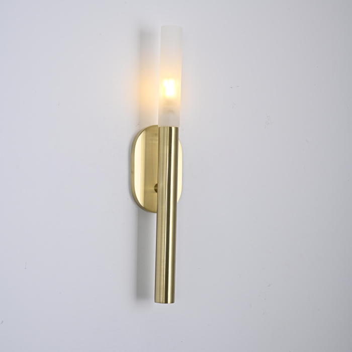 Бра Rousseau Small Bath Sconce Brass ImperiumLoft