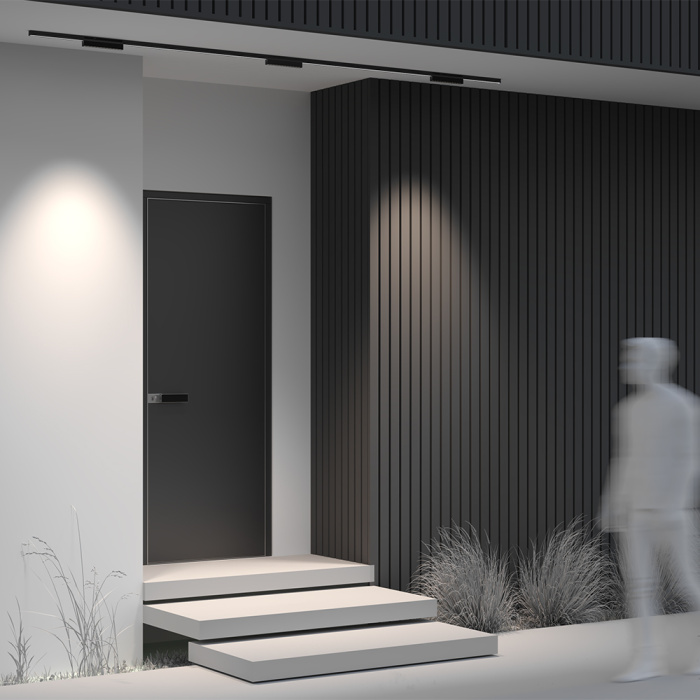 Трековый светильник Maytoni Points O-TR02-2-S-12WB4K