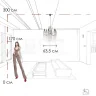 Подвесная люстра Loft it Wonderland 10405/6
