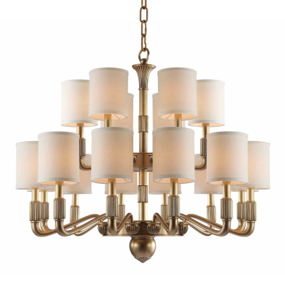 Люстра Cloyd DELAWARE C18 / Ø88 см - латунь (арт.10121)