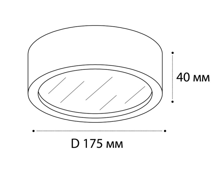 Потолочный светильник Italline M04-525-175 black 3000K
