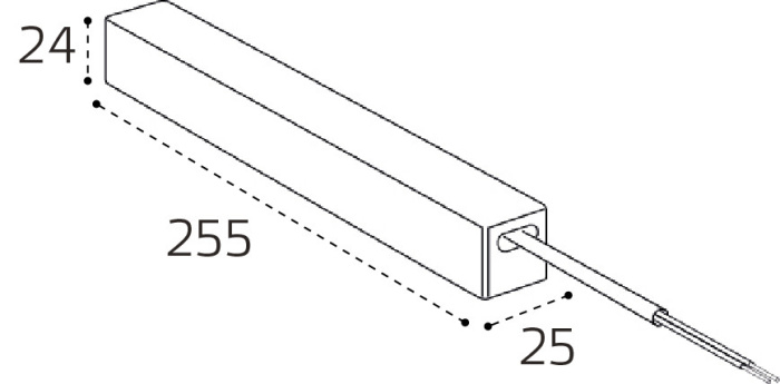 Блок питания 200W Italline IT09-9023 black