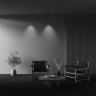 Потолочный светильник Maytoni Focus LED C056CL-L12W4K-W-BS