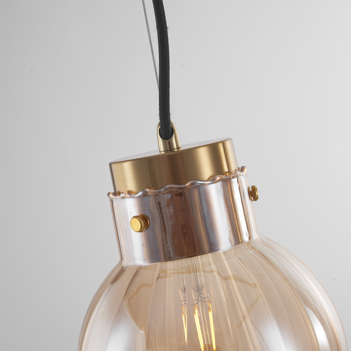 Подвесной светильник Heathfield Lighting - Medina Pendant Brown ImperiumLoft