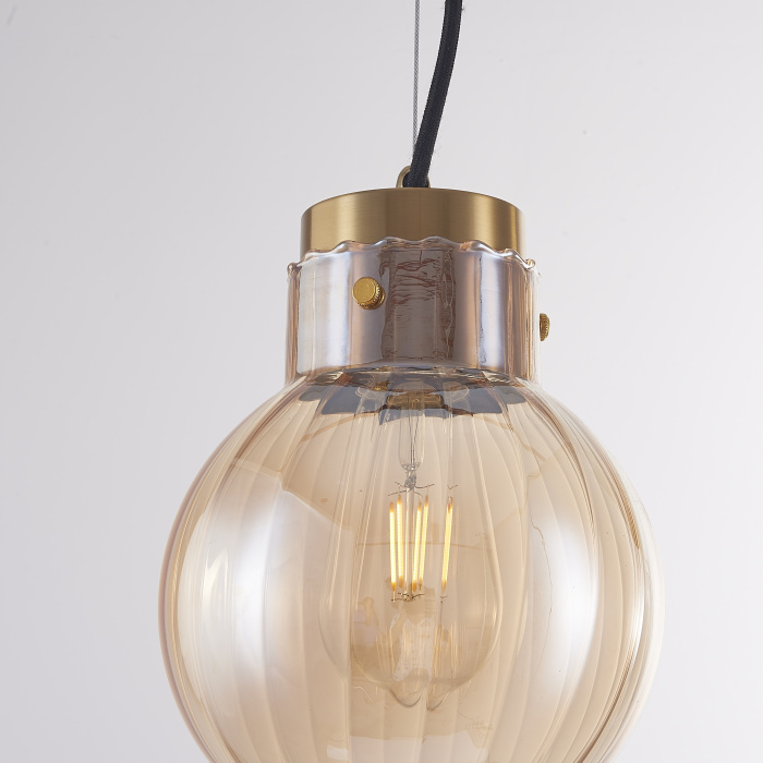 Подвесной светильник Heathfield Lighting - Medina Pendant Brown ImperiumLoft