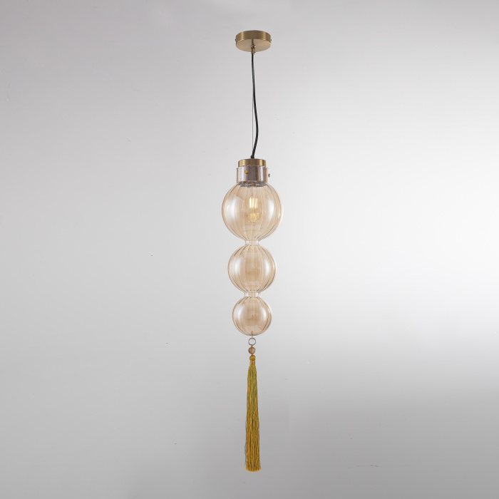 Подвесной светильник Heathfield Lighting - Medina Pendant Brown ImperiumLoft