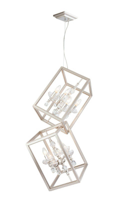 Люстра подвесная Lucia Tucci INESSA 3850.8 silver