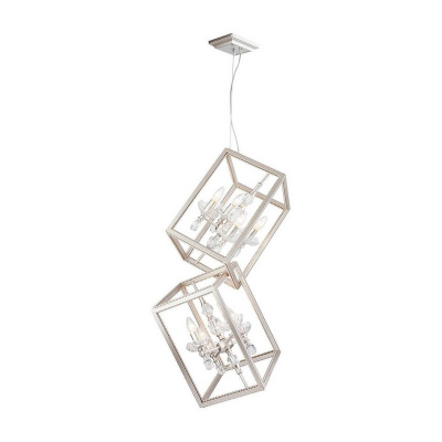 Люстра подвесная Lucia Tucci INESSA 3850.8 silver