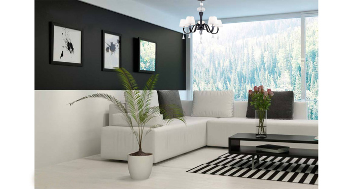 Люстра подвесная Lucia Tucci Pelle Nerre 120.5