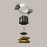 Встраиваемый светильник Maytoni Round DL058-12W3K-TRS-BS