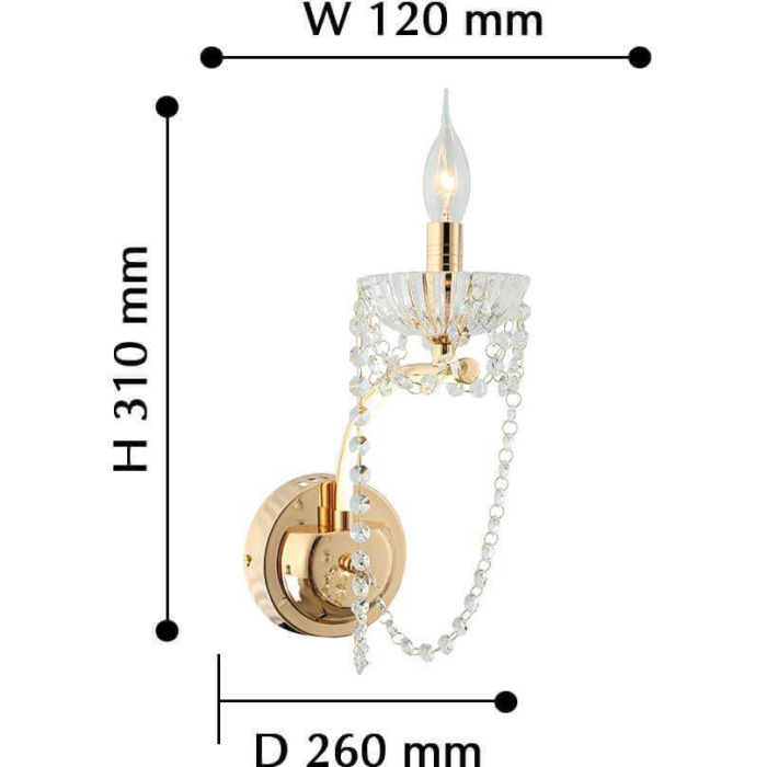 Бра Favourite Prunk 2423-1W