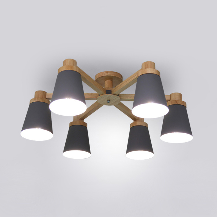 Потолочная люстра PROP 6 White ImperiumLoft