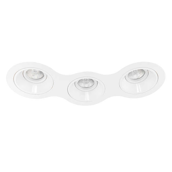 Комплект из светильников и рамки DOMINO Domino Lightstar D696060606