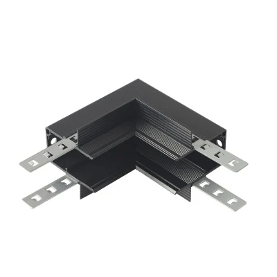 Внутренний соединитель угловой для встраиваемого магнитного шинопровода для ГКЛ12,5 мм SPACE Crystal Lux CLT 0.223 13 BL