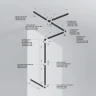 Шинопровод накладной/подвесной Maytoni Busbar trunkings Gravity TRX010-412W