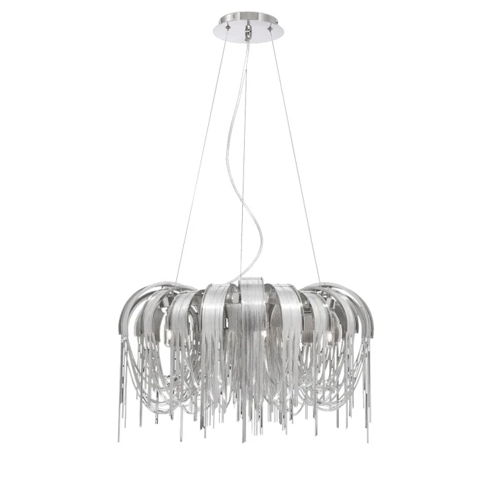 Люстра подвесная Delight Collection Avenue 5 KM0358P-5M/A chrome