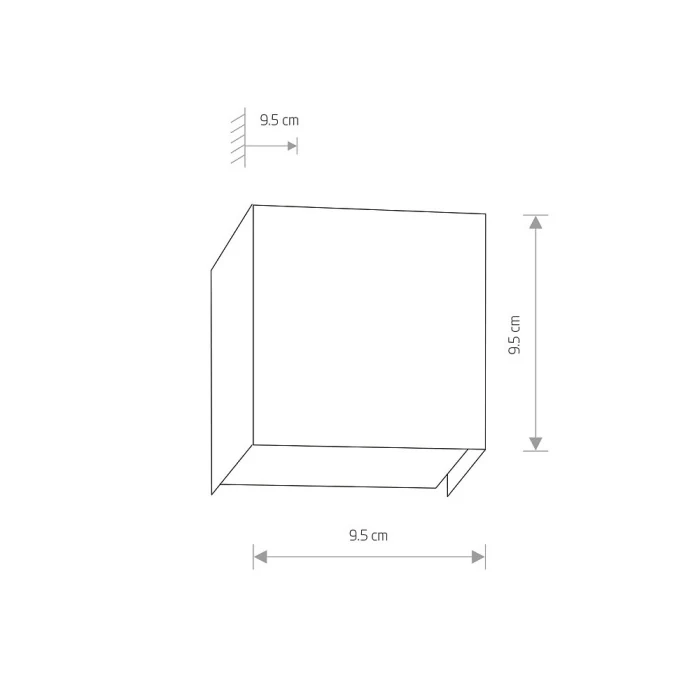Настенный светильник Nowodvorski Cube 5272