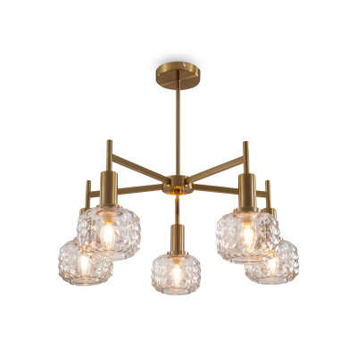 Люстра на штанге Freya Fero FR5366CL-05BS