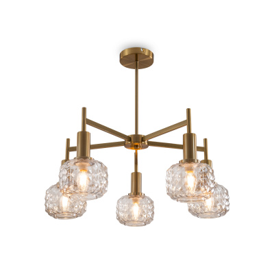 Люстра на штанге Freya Fero FR5366CL-05BS