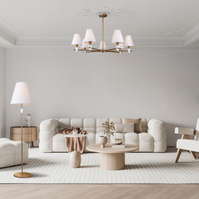 Торшер Freya Pietra FR5371FL-01BS