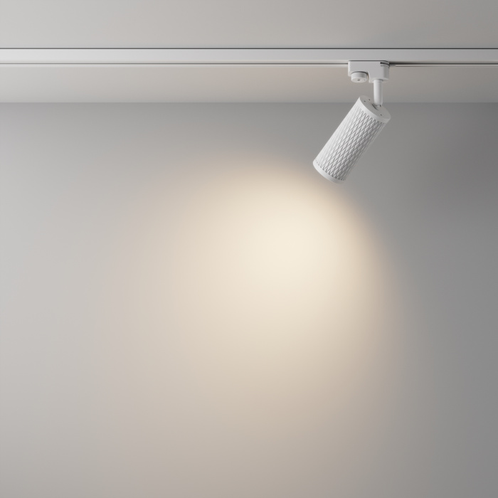 Трековый светильник Maytoni Focus Design TR011-1-GU10-W