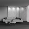 Трековый светильник Maytoni Focus Design TR011-1-GU10-W
