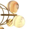 Люстра на штанге Delight Collection Planet KG1122P-13B brass