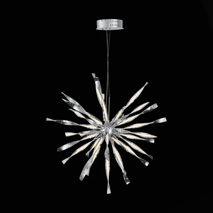 Люстра подвесная ST-Luce Хром/Хром, Белый LED 1*100W 4000K SL927.113.24