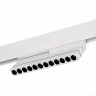 Магнитный трековый светильник Белый LED 1*12W 4000K 500Lm Ra>90 36° IP20 L220xW22xH117 ST805.546.12