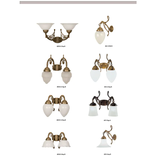 Бра Berliner Messinglampen A61-123blB