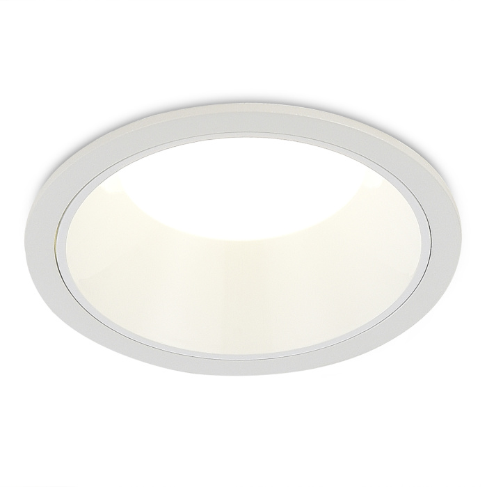 Светильник встраиваемый Белый LED 1*12W 4000K 1 080Lm Ra80 120° IP20 D105xH50 100-240V ST755.548.12