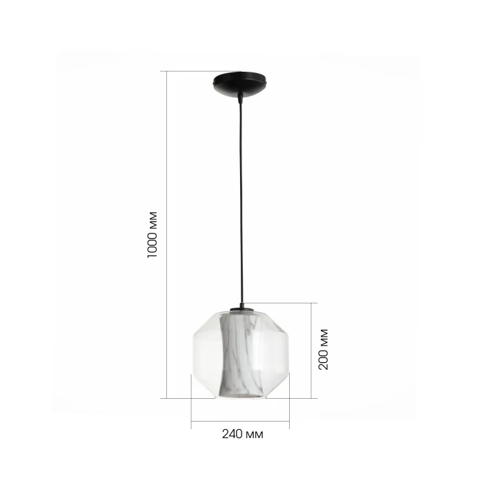 Светильник подвесной MARMO ST LUCE SL1169.113.01