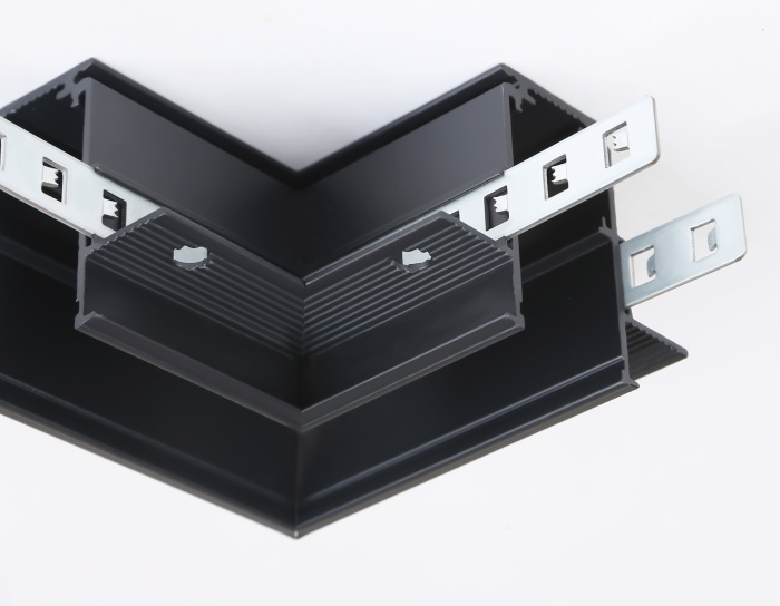 Коннектор угловой для встраиваемого шинопровода Magnetic Ambrella light GL3354