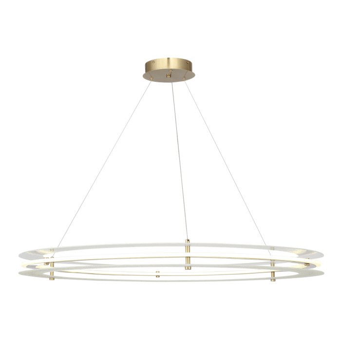 Светильник подвесной ST-Luce золотистый/Прозрачный LED 1*70W 4000K SL6245.213.01