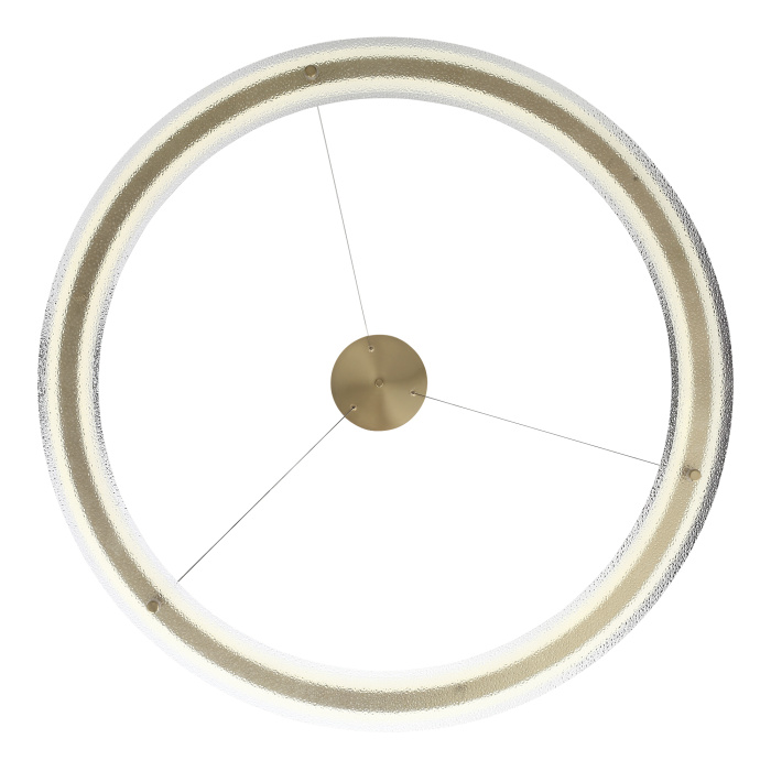 Светильник подвесной ST-Luce золотистый/Прозрачный LED 1*70W 4000K SL6245.213.01