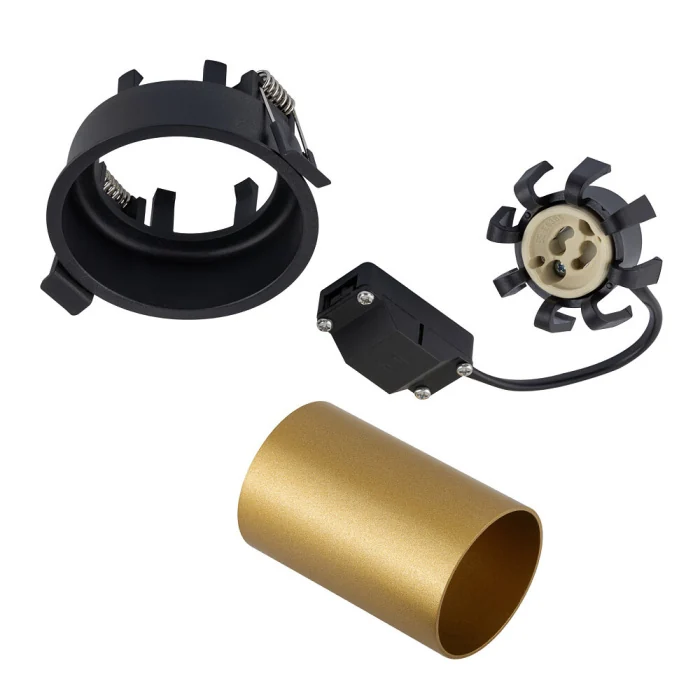 Спот встраиваемый Nowodvorski Mono Slide Gold/Black 10800