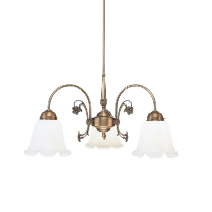 Люстра на штанге Berliner Messinglampen D12-20opB