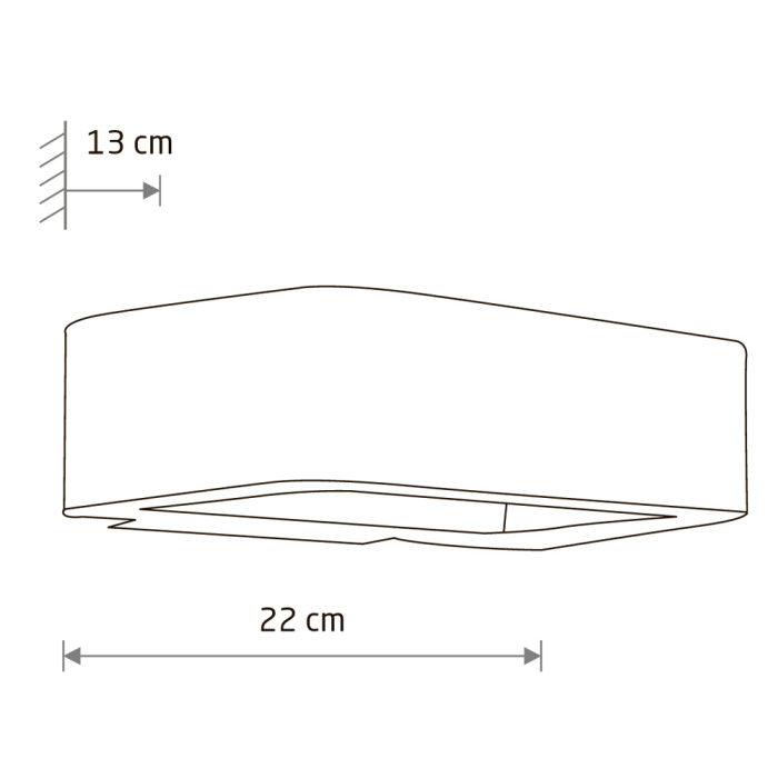 Уличный настенный светодиодный светильник Nowodvorski Muno Led 6776