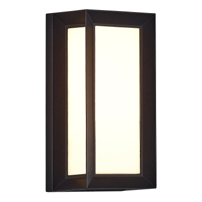 Светильник уличный настенный ST-Luce черный LED 1*10/15/20W 2700/3000/3500/4000/5000K SL9533.401.01