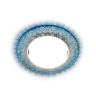 Встраиваемый точечный светильник GX53 с LED подсветкой Ambrella light G298 CL/CLD