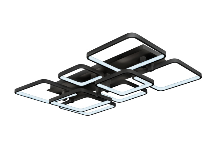 Потолочная люстра iLedex Satellite 6813-8N-X-T BK